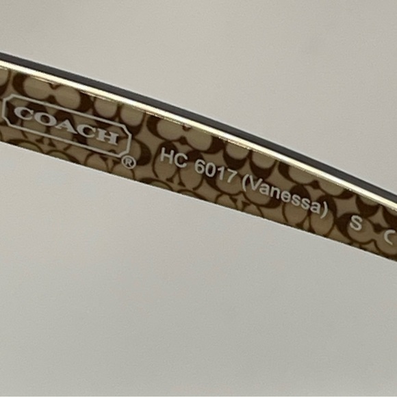Authentic Coach Vanessa Glasses HC 6017 with Coach Lined Eyeglass Case - Picture 4 of 8